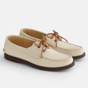 Sesa Tampa Boat Shoe in Butter size 39 (size 9 women's)